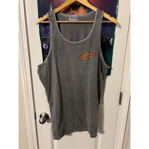 vintage Oceanfront Arizona Graphic Tank Top Men's XL Gray Sleeveless Summer